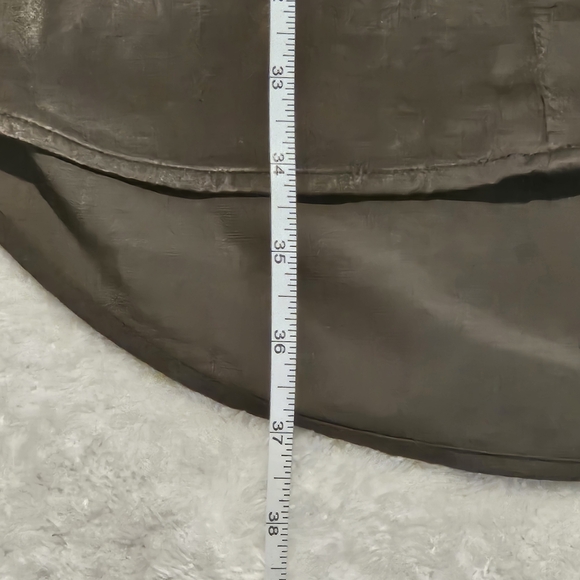 NEW H&M Green Khaki Dress Size 4 Utility Lightweight Silk Summer Casual - Picture 13 of 14